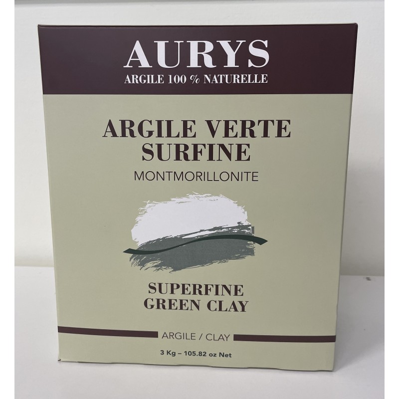 Achat Argile Verte Surfine 5 kg COSMOS pour vrac avec étiquettes en gros